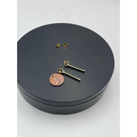 SHANA GULATI TIID Pink tourmaline, Pave champagne diamonds Vermeil 18k Earrings - Picture 7 of 10